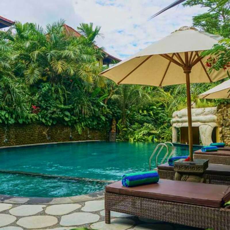 The Sakti Garden Resort & Spa Sakti Gardens Poolside